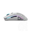 Glorious PC Gaming Race Model O- RGB cordless optikai egér (USB, matt fehér)