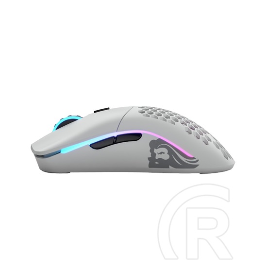 Glorious PC Gaming Race Model O- RGB cordless optikai egér (USB, matt fehér)