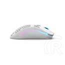 Glorious PC Gaming Race Model O RGB cordless optikai egér (USB, fehér)