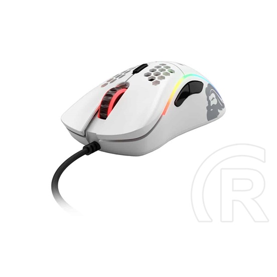 Glorious PC Race Model D RGB gamer egér (fehér)