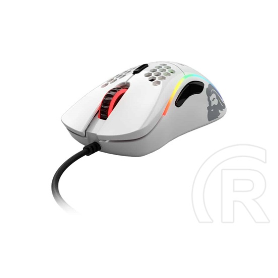 Glorious PC Race Model D RGB gamer egér (fényes fehér)