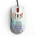 Glorious PC Race Model D RGB gamer egér (fényes fehér)