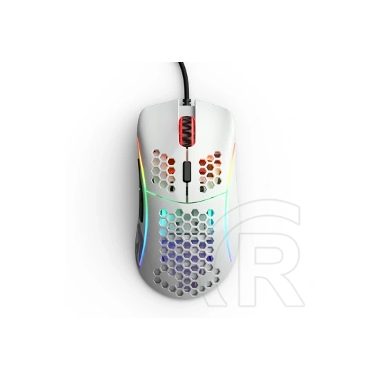 Glorious PC Race Model D RGB gamer egér (fényes fehér)