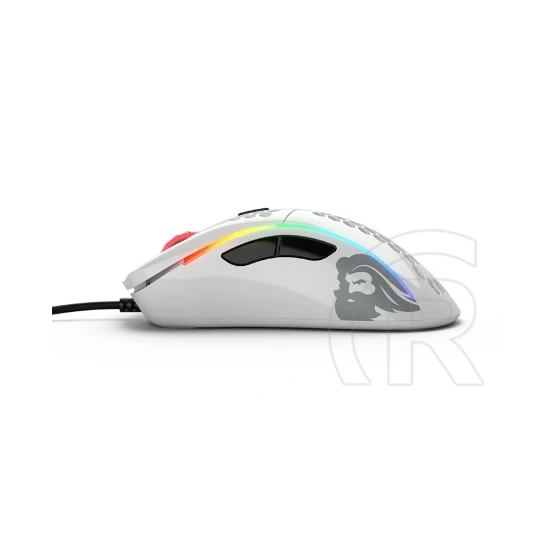 Glorious PC Race Model D RGB gamer egér (fényes fehér)