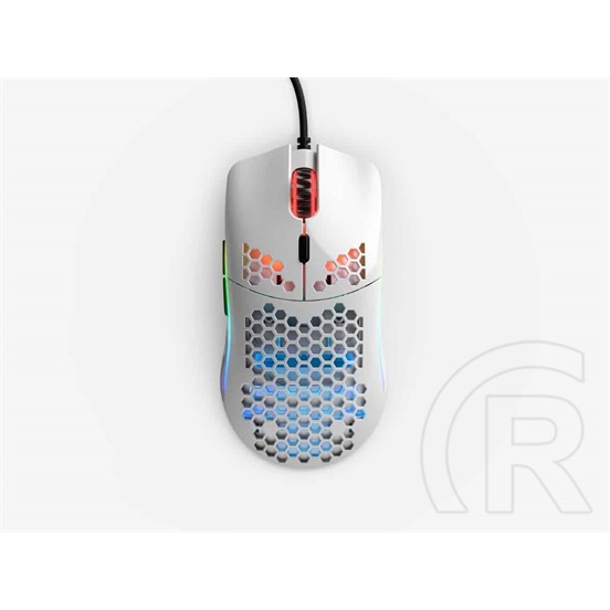 Glorious PC Race Model O RGB gamer egér (fényes fehér)