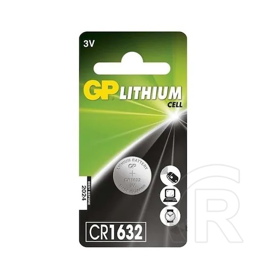 Gombelem GP CR1632 Lithium gombelem 1db/bliszter