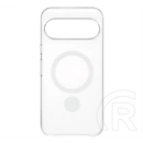 Google Google Pixel 11 Pro XL pixelsnap szilikon telefonvédő (ütésállóság, műanyag hátlap, mágneses) átlátszó