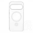 Google Google Pixel 11 Pro pixelsnap szilikon telefonvédő (ütésállóság, műanyag hátlap, mágneses) átlátszó