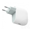 Google hálózati töltő type-c aljzat (45w, gyorstöltő) fehér