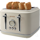 Gorenje T2300CLIN kenyérpirító Classico design 4 szeletes