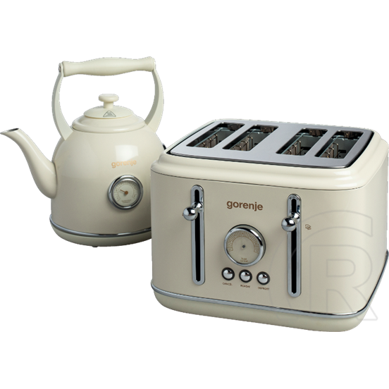 Gorenje T2300CLIN kenyérpirító Classico design 4 szeletes