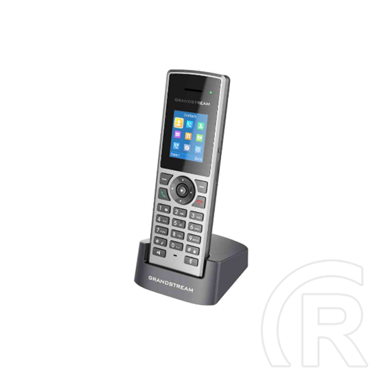 Grandstream DP722 DECT VoIP bázisállomás (10 SIP csatorna, beltér 50 m, kültér 350 m, 10/100 Mbps port, 5 regisztrálható
