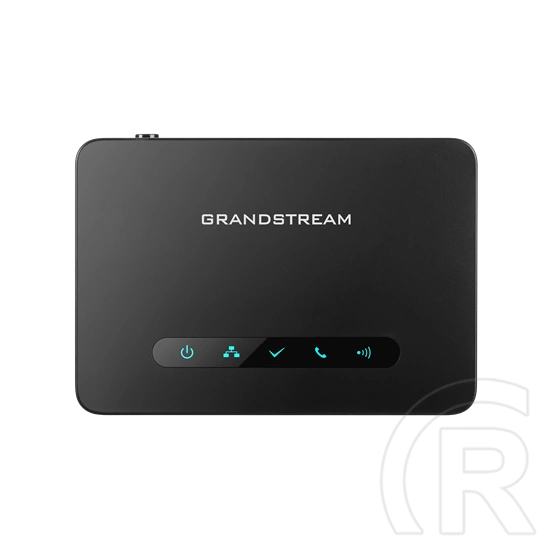 Grandstream DP750 VoIP DECT bázisállomás (10 SIP, 5 regisztrálható kézibeszélő, 10/100 Mbps, 5 LED kijelző, 3 résztvevős
