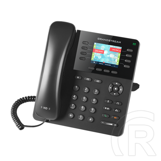 Grandstream GXP2170 VoIP 12 vonalas telefon (Executive, HD színes LCD kijelző)