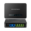 Grandstream HT814 analóg telefon adapter (4 FXS, 2x 10/100/1000M Ethernet)