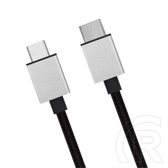 Grixx Optimum USB 3.1 kábel (C dugó / C dugó, 1 m, fekete)