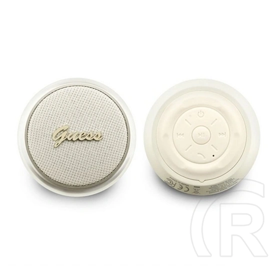 Guess Script Metal Logo bluetooth hordozható hangszóró (v6.0, 5w, arany)
