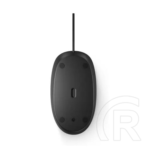 HP 125 optikai egér (USB, fekete)