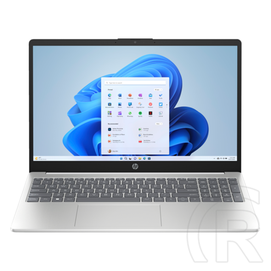 HP 15-fc0040nh (15,6", Ryzen5 7520U 2.8GHz, 16GB RAM, 512GB SSD, fehér)