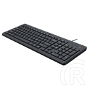 HP 150 billentyűzet (HU, USB-A, teljes méret, 2,5 zónás, 2,5 mm billentyűút, 1 m kábel, fekete)