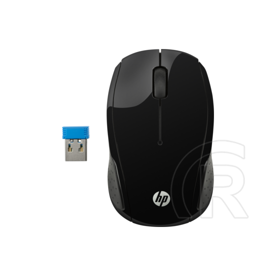 HP 200 cordless optikai egér (fekete)