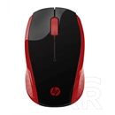 HP 200 vezeték nélküli egér (optikai, 1000 dpi, 2,4 GHz, 3 gomb, piros)