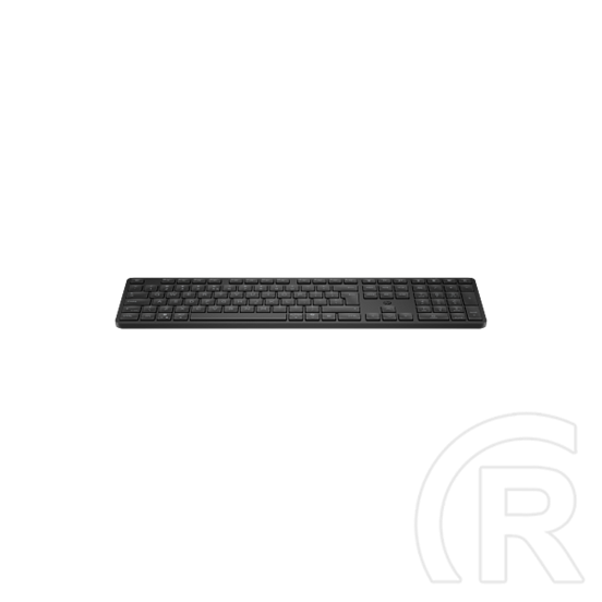 HP 495K vezeték nélküli billentyűzet (HU, több eszközös, 2,4 GHz, Bluetooth, teljes méret, 3 zónás, fekete)