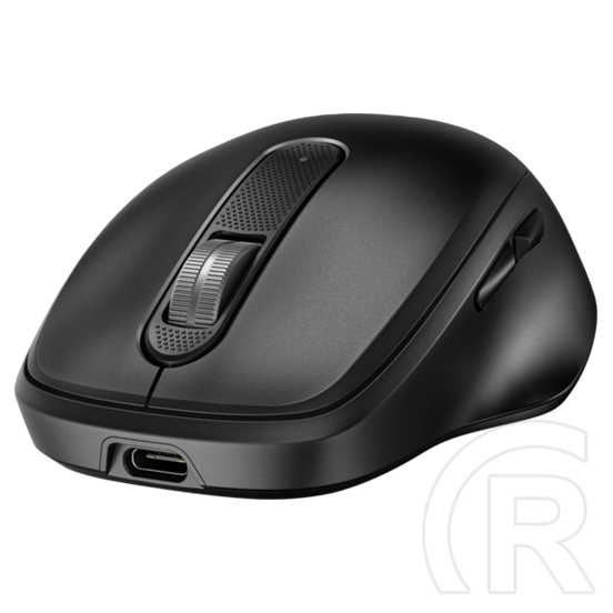 HP 510 ultragyorsan tölthető vezeték nélküli egér (fekete, 2,4 GHz, 5 gomb, USB-C töltés, akár 1 hónap üzemidő, 4000 dpi