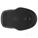 HP 510 ultragyorsan tölthető vezeték nélküli egér (fekete, 2,4 GHz, 5 gomb, USB-C töltés, akár 1 hónap üzemidő, 4000 dpi