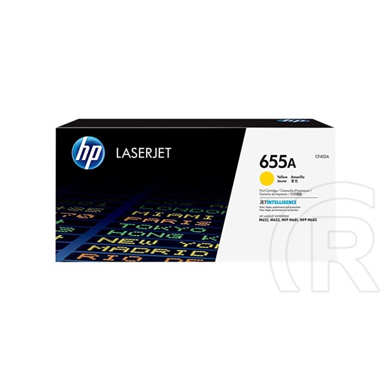 HP 655A toner (sárga)