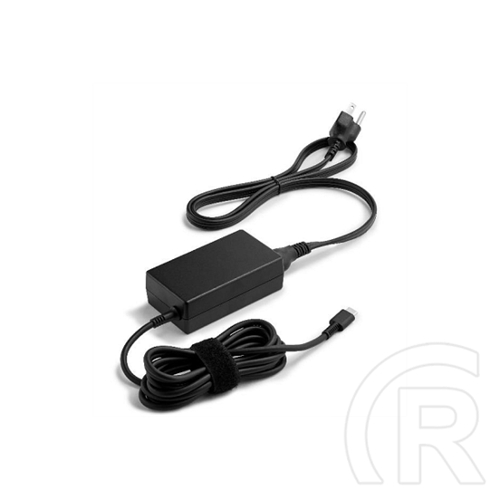 HP 65W USB-C váltóáramú adapter (halogénmentes, 20V/3,25A, USB-C kábel 180 cm, tápkábel 100 cm, 235 g)