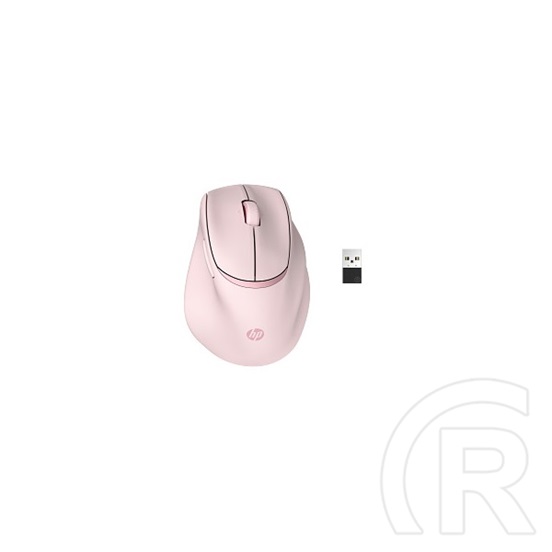 HP 720M billenthető vezeték nélküli egér (rózsaszín, 1200 dpi, 7 gomb, USB Type-C töltés, 2,4 GHz, Bluetooth)
