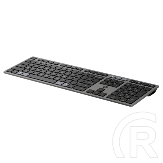 HP 720 vezeték nélküli billentyűzet (HU, többeszközös, Bluetooth, 2,4 GHz, USB-A, fekete)