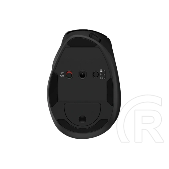 HP 725M egér (billenthető, vezeték nélküli, 2,4 GHz, Bluetooth, 1200 dpi, 7 gomb, USB Type-C, fekete)