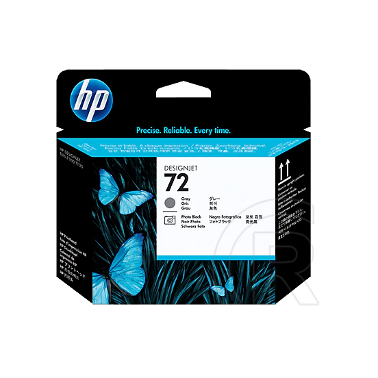 HP 72 szürke és fotó-fekete nyomtatófej