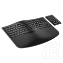 HP 965 ergonomikus vezeték nélküli billentyűzet (HU, Bluetooth, számbillentyűzet, AA elem, koromfekete)