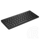 HP Bluetooth 350 vezeték nélküli billentyűzet (HU, Bluetooth 5.2, kompakt, 2xAAA, multimédiás, cseppálló, fekete)