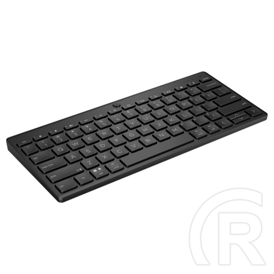HP Bluetooth 350 vezeték nélküli billentyűzet (HU, Bluetooth 5.2, kompakt, 2xAAA, multimédiás, cseppálló, fekete)