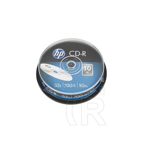 HP CD-R lemez 52x, Cakebox x10