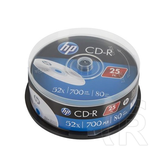 HP CD-R lemez 52x, Cakebox x25