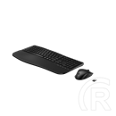 HP Comfort 685 vezeték nélküli programozható billentyűzet és egér (HU, 2,4 GHz + Bluetooth, teljes méret, cseppálló, fek