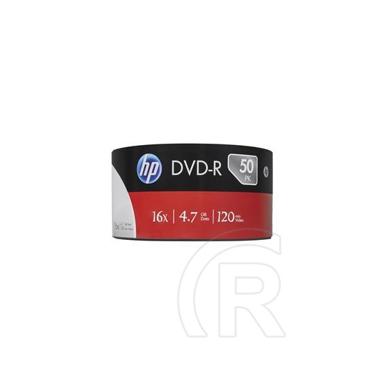 HP DVD-R lemez 16x, Zsugor csomagolás x50