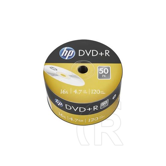 HP DVD+R lemez 16x, Zsugor csomagolás x50