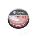 HP DVD+R lemez 8x, Cakebox, Double Layer x10