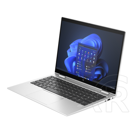 HP EliteBook x360 830 G10 (13,3", Intel Core i7-1355U, 32GB, 1TB SSD, Win 11 Pro, ezüst)