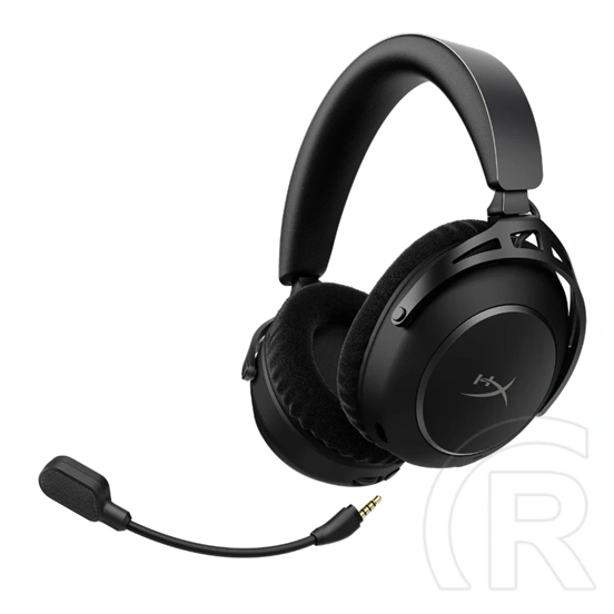 HP HyperX Cloud Alpha 2 vezeték nélküli gaming fejhallgató (sztereó, mikrofon, v5.2, akár 250 óra üzemidő, 20 m hatótáv,