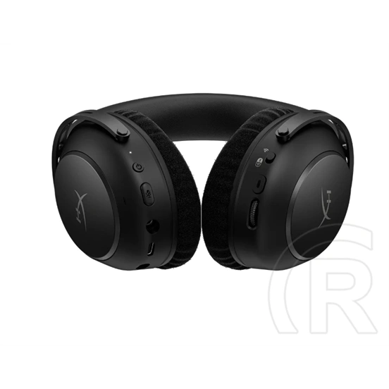 HP HyperX Cloud Alpha 2 vezeték nélküli gaming fejhallgató (sztereó, mikrofon, v5.2, akár 250 óra üzemidő, 20 m hatótáv,