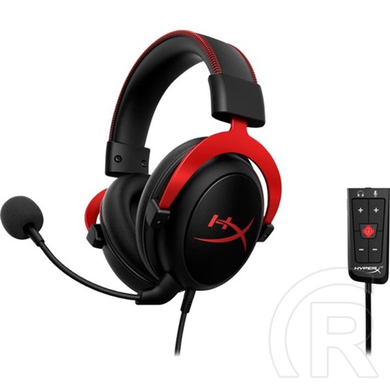 HP HyperX Cloud III gaming fejhallgató (fekete-piros)
