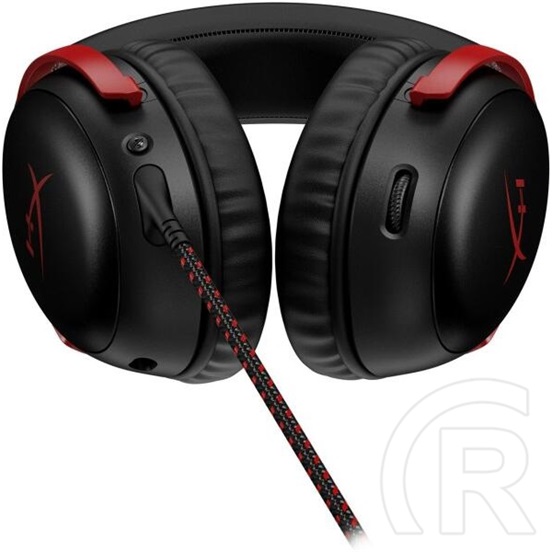 HP HyperX Cloud III gaming fejhallgató (fekete-piros)