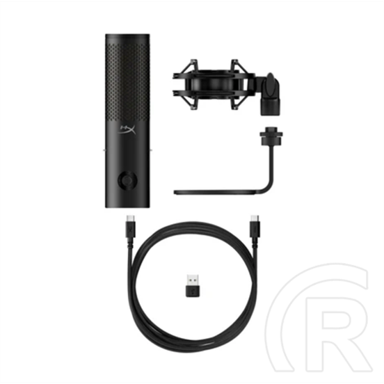 HP HyperX QuadCast 2 S vezetékes mikrofon (RGB, fekete)